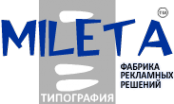 Логотип компании Милета-Медиа